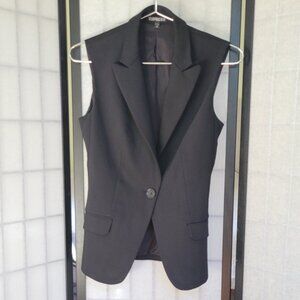 Express Black Sleeveless Vest